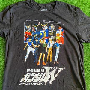 Gundam Wing Anime Graphic Tee size XL